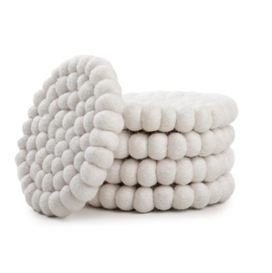 Tapis de service et tampons de thé et de café en jute naturel classique élégant pour la décoration intérieure, la salle à manger de mariage Fabricant artisanal - Product Image 4