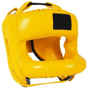 Casque de MMA équipement de tête professionnel Protège-tête de boxe Adulte Unisexe Protecteurs de visage Casque de lutte de sparring