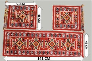 Tapis de siège de voiture-Tapis de couverture de sièges de voiture-Ensemble de tapis de siège de voiture - Product Image 2