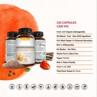 Complément KSM-66 en gros sous marque privée – Extra Fort – Végétalien – Extrait d'Ashwagandha en comprimés et capsules – Prix de gros