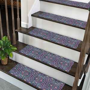 พรมพิมพ์ลายดอกไม้สีสันสดใส นุ่มสบาย ปรับแต่งได้ ดีไซน์แบบกิลิมตุรกี พรมปูพื้น - Product Image 3