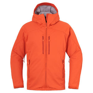 Chaqueta de Invierno para Hombre con Logotipo Personalizado, Impermeable, Gruesa, de SoftShell, con Cuello Alto, Estilo Casual, Diseño Sólido, Cierre de Cremallera, Material de Poliéster - Product Image 1