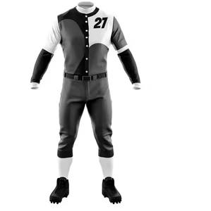 Uniforme de sublimation thermique respirable de maillots de baseball américains personnalisés avec patch de broderie Meilleures choses à bas prix - Product Image 2