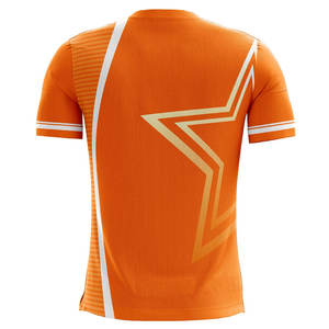 Camisetas de fútbol para hombre hechas en fábrica al por mayor camisetas de fútbol baratas personalizadas de la mejor calidad con servicio OEM - Product Image 2