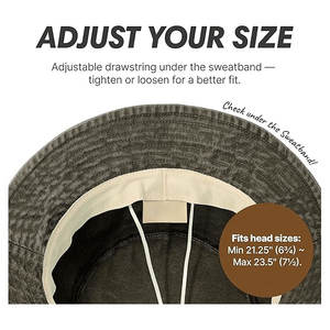 Chapeau seau tendance de haute qualité Design léger Logo personnalisé Meilleures ventes Chapeaux d'extérieur personnalisés - Product Image 4