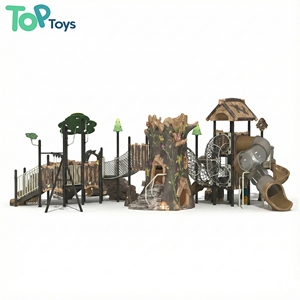 Grande structure de jeu d'aventure <span class=keywords><strong>pour</strong></span> aire de jeux extérieure, <span class=keywords><strong>toboggan</strong></span>, balançoire, tour d'escalade <span class=keywords><strong>pour</strong></span> les enfants, <span class=keywords><strong>pour</strong></span> les parcs, les écoles, les jardins d'enfants - Product Image 1