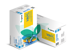 Guantes desechables de vinilo azul 4.3gm PVC sin polvo Para varias tareas - Product Image 6