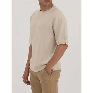 เสื้อยืด HARVE Perfect 100% ผ้าฝ้าย ทรงปกติ รุ่น MC2248 ลายเรียบ เสื้อยืดออกกำลังกาย น้ำหนักเบา 220 กรัม ผ้าถักอย่างดี - Product Image 3