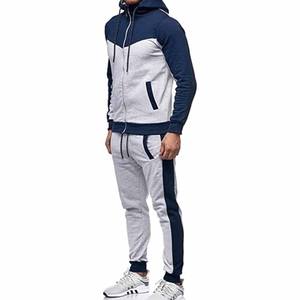 Survêtement sur mesure unisexe imprimé avec bande latérale coupe-vent imperméable ensembles de jogging pour hommes téléchargés par Dress Sports - Product Image 5