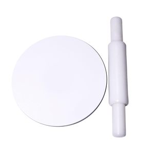 Chakla de mármol de 10 pulgadas con esmalte impreso con juego de rodillo y tablero Belan Roti Maker de madera de 12 pulgadas (diseño 8) - Product Image 6