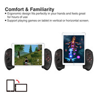 Manette de jeu sans fil BT SZZR PG-9083S améliorée avec moteur de vibration, 15 heures d'autonomie, 30 jours en veille pour jeux iOS/Android