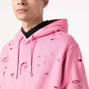 Allover Cutting Style Full Customized Washed Hoodie New Spring Design Oversize Unisex Hoodies Cotton For Men Women Hoodie - Product Image 4