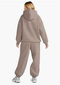 Sweat à capuche et pantalon de survêtement à capuche avec doublure polaire Pull à capuche à manches longues Survêtement unisexe Poche kangourou - Product Image 4