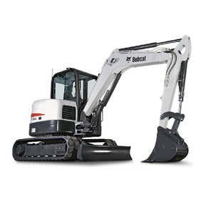 Excavadora Bobcat E60 de Pocas Horas de Uso en Venta, Precio Económico, Miniexcavadora de Segunda Mano, Maquinaria de Construcción Duradera - Product Image 2
