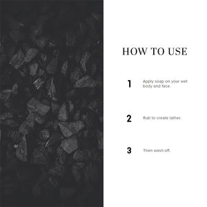 Jabón de carbón natural Khadi 125 g - Product Image 4