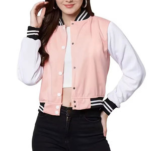 Vestes de survêtement pour femmes à manches longues, faible MOQ, respirantes, 100% coton, vestes de survêtement pour femmes - Product Image 1