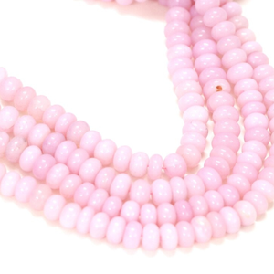 Cuentas Redondas de Ópalo Rosa Malva Claro: Calidad AAA, 6-9 mm - Product Image 6