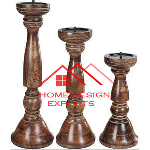 Bougeoir décoratif en bois Morden DDesign pour le désherbage Événements Décoration de table Bougeoir au prix de gros Meilleure vente - Product Image 5