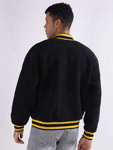 Veste d'hiver en toile respirante de haute qualité à la mode sans col pour hommes - Product Image 5