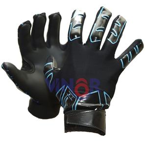 Guantes de Fútbol Americano de Último Estilo con Servicios OEM, Guantes de Fútbol Americano de Alta Calidad con Nuevo Diseño, Venta Caliente, Personalizados - Product Image 5