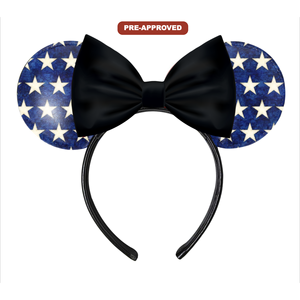 Diadema con Orejas de Ratón de Diseño Chic, Hecha a Medida, Directo de Fábrica - Product Image 1