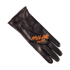 Piel de oveja Regalo de Navidad Mujeres Guantes de cuero de piel de mapache esponjoso en invierno - Product Image 6