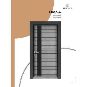 Porte de sécurité en acier inoxydable haute performance ABSDOOR pour appartements, villas et hôtels - Fournisseur direct d'usine en Turquie - Product Image 2