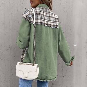 2025 nueva moda fabricante de Pakistán Chaqueta larga de cuero Pu para mujer chaqueta vaquera de talla grande suministro al por mayor - Product Image 3