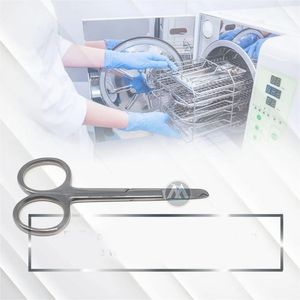 Tijeras de puntada de sutura de calidad superior con gancho delicado de media luna, kits de primeros auxilios para eliminación de suturas, entrenamiento EMS - Product Image 3