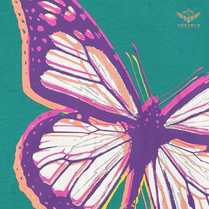 เสื้อยืดแขนสั้นลายผีเสื้อสำหรับเด็กผู้หญิง3-14Y - Product Image 6