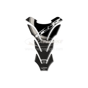 Adesivi Protettivi per Serbatoio in Fibra di Carbonio 3D Impermeabili su Misura per Moto Suzuki GSR, Compatibili con il Modello GSR - Product Image 2