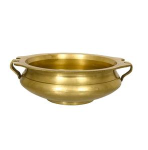 Classic Design Gold Polished Pure Brass Luxury New Arrival Urli <b>Christmas</b> and Diwali Decoration Indoor Brass Urli for Sale. - Product Image 2