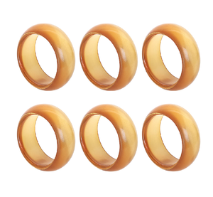 Anillos de Servilleta de Resina de Lujo Ecológicos de Excelente Calidad en Colores y Diseños Personalizados para Bodas y Fiestas - Product Image 3