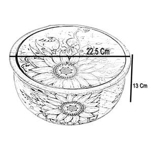 Industry Trending Resin Yarn <b>Bowl</b> <b>Large</b> Resin Unique Design Crochet <b>Bowl</b> For Yarn Holder Knitting Crochet For High-Strength - Product Image 2