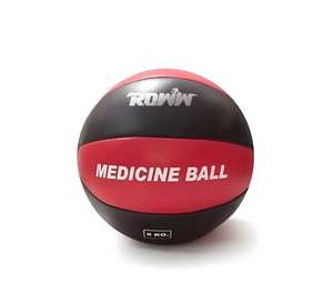 Ballon de médecine en cuir personnalisé OEM, robuste, 3 kg, pour l'entraînement en salle de sport, renforcement musculaire et conditionnement physique - Product Image 3