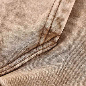 Sweats à capuche surdimensionnés en strass 400GSM audacieux pour hommes avec bases personnalisées de lavage à l'acide en détresse, sweats à capuche en coton mélangé - Product Image 3