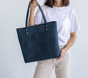 À la mode femmes sac fourre-tout en cuir véritable sac à bandoulière grand mode sac à main bureau capacité LTB-0257 - Product Image 1