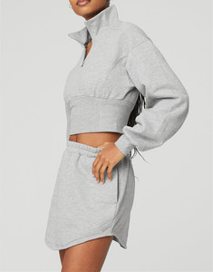 Nueva Llegada Ropa Deportiva para Mujer Conjuntos de Shorts y Camiseta Ropa de Invierno y Otoño para Mujer Conjuntos de 2 Piezas con Cierre 2026 - Product Image 2