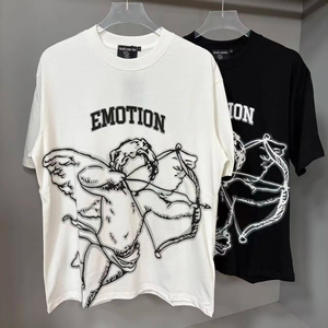 T-shirt d'été à manches courtes de haute qualité avec motif réfléchissant tendance pour homme - Product Image 2