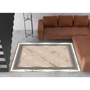 Gold Marble <b>Rug</b>, Gold <b>Rugs</b>, Modern <b>Rug</b>, Marble <b>Rug</b>, Machine Washable <b>Rug</b>,<b>Chenille</b> <b>Rug</b> - Product Image 4