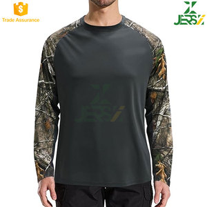 เสื้อกีฬาตกปลาแบบยูนิเซ็กซ์ ไซส์พลัส ผ้าสแปนเด็กซ์/โพลีเอสเตอร์ ป้องกันรังสียูวี 50+ ระบายอากาศได้ดี แขนยาว เหมาะสำหรับกิจกรรมกลางแจ้งและเดินป่า - Product Image 2