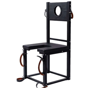 Sedia BDSM Erotica per Addestramento Domatrice, Struttura per Bondage e Contenimento con Gag, Dispositivo di Contenimento per Punizione - Product Image 4