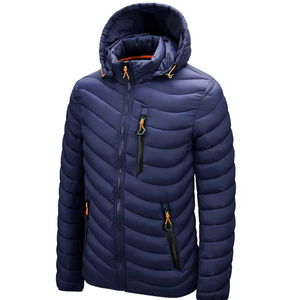 Pakistan Made Premium Men's Puffer Jackets Handmade Breathable Stylish Design High Quality Long <b>Winter</b> Wear with Fur <b>Decoration</b> - Product Image 2