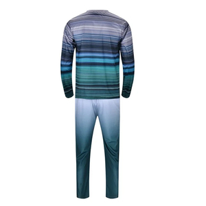 Ensemble de survêtement pour homme à manches longues à séchage rapide avec impression par sublimation, personnalisez votre propre logo, survêtement imprimé - Product Image 3
