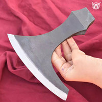 Großhandel Timur Enterprises Industriell Handgefertigte Geschmiedete Wikinger Goatland TV-Serie Axt mit Klinge aus Hochkohlenstoffstahl 21,5cm