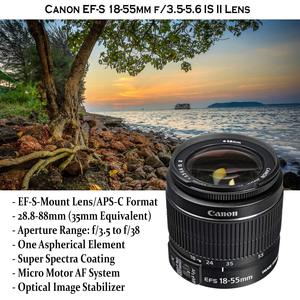 <b>Digital</b> DSLR <b>Camera</b> 18-55mm Lens 32GB Memory Card Accessory Photo Bundle for Photography <b>Video</b> Recording Featuring CMOS CCD - Product Image 3