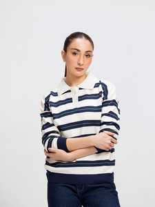 สเวตเชิ้ต2025ไหล่ตกสำหรับผู้หญิงเสื้อสเวตเชิ้ตแขนยาวลำลองมีปกโลโก้ออกแบบได้ตามต้องการ - Product Image 5