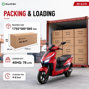 Vente en gros de motos électriques 72V 2000W 3000W, scooter électrique avec frein à disque - Product Image 6