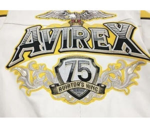 Chaqueta de Cuero Estilo Urbano Avirex, Artículo Superior, Calidad Premium, Cuero Genuino, Precio al por Mayor - Product Image 3