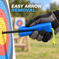 Extracteur d'arrows de tir à l'arc antidérapant pour flèches en carbone, compatible avec les arcs classiques et les arcs à poulies, accessoires de tir à l'arc pour la compétition et la pratique
